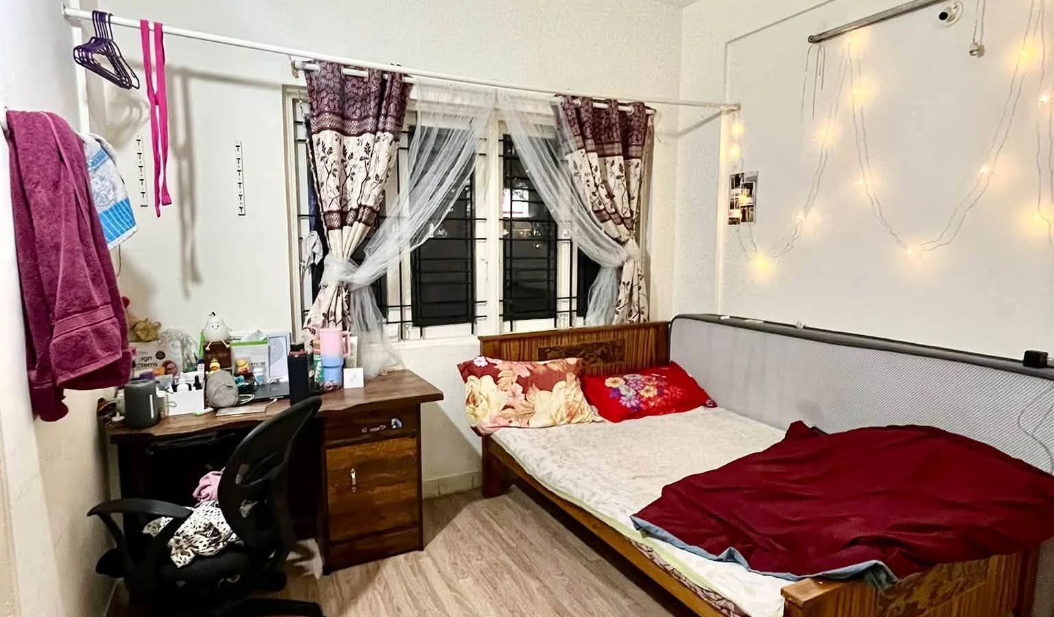 May be an image of bed, bedroom and indoors